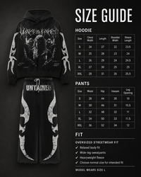 UNTAINED Reaper 2 Tracksuit Set — Hoodie + Sweatpants (Preorder)