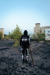 UNTAINED BLACK SWEATPANTS - FLAMME 2