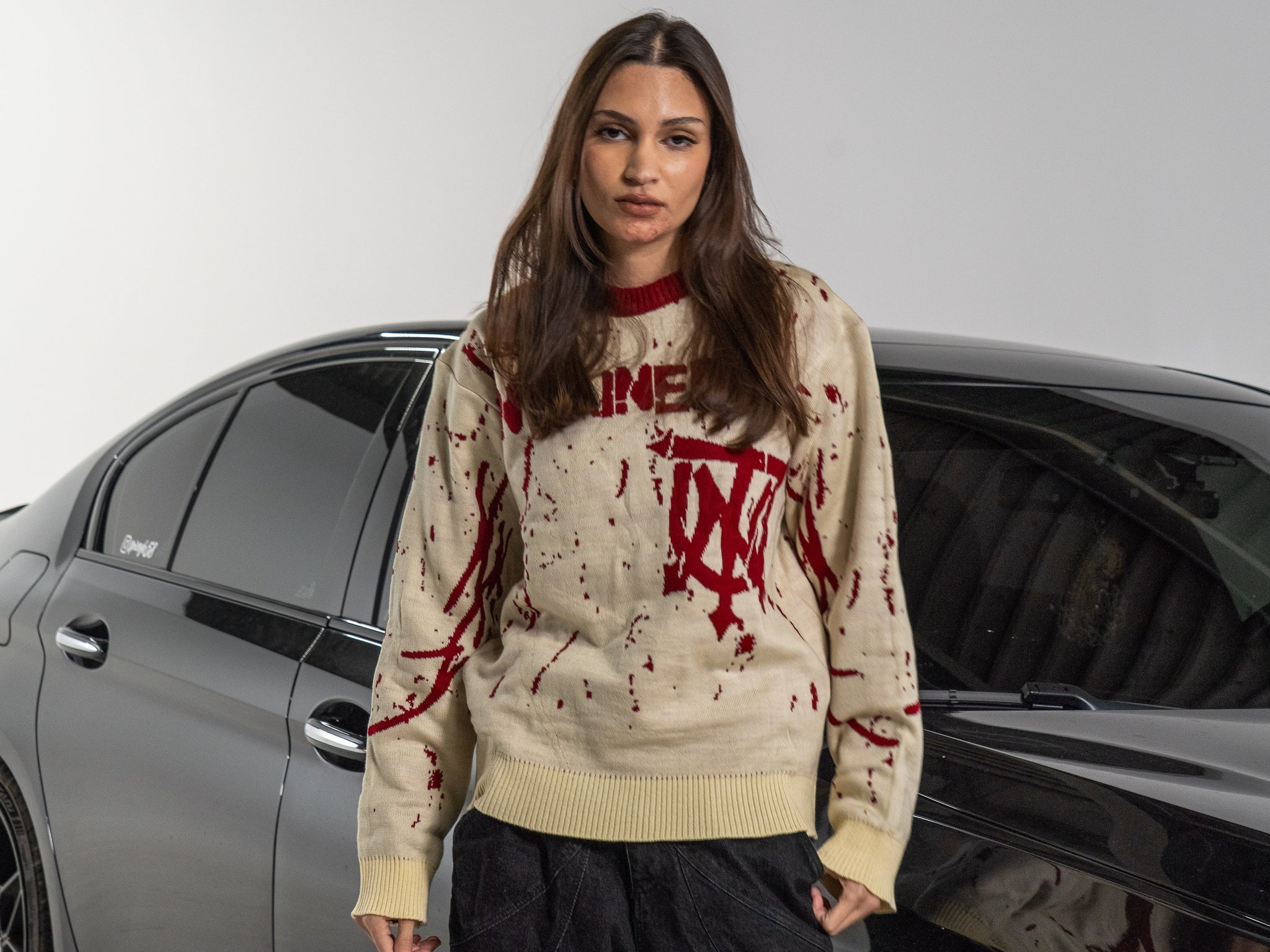 UNTAINED KNIT – BLOOD SNOW