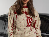 UNTAINED KNIT – BLOOD SNOW