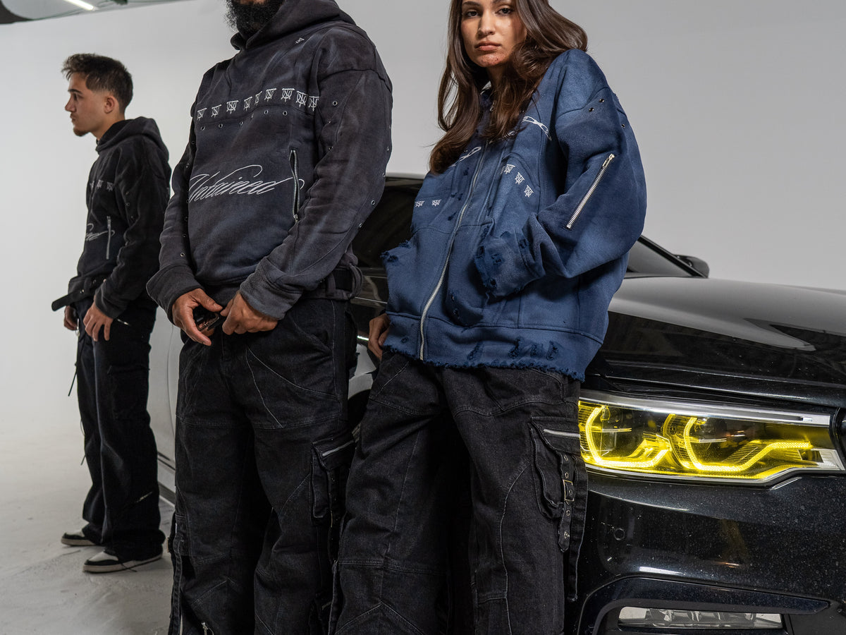 UNTAINED Ghost Ops cargo pants worn by a model